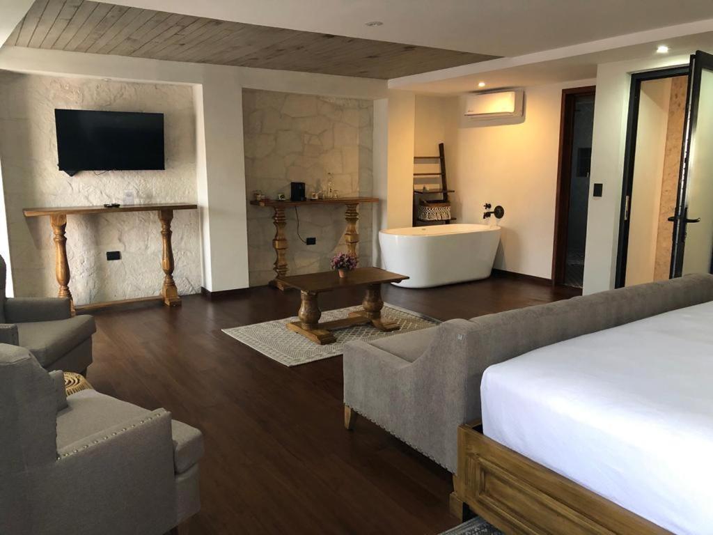 The Essentia Hotel San Miguel ซานมิเกล เด อาเญนเด ภายนอก รูปภาพ